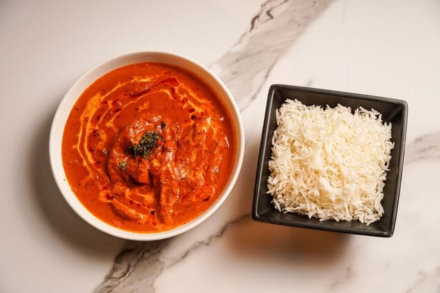 BUTTER CHICKEN.