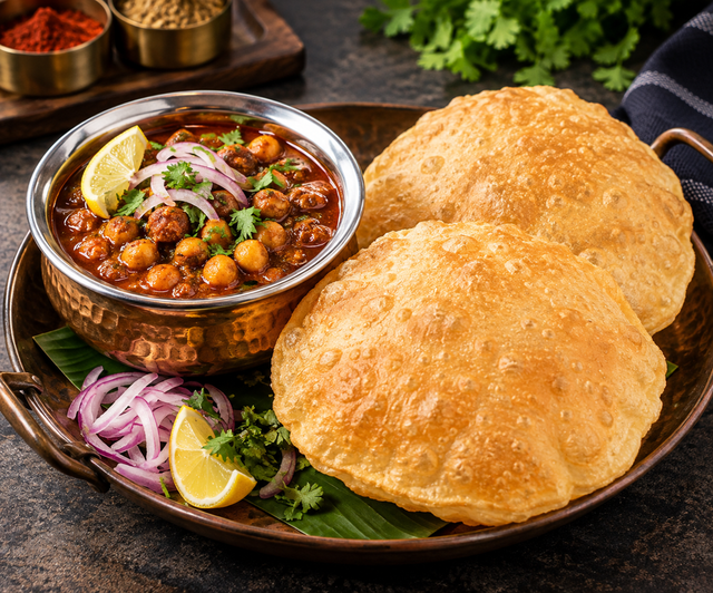 Chole Bhatura.