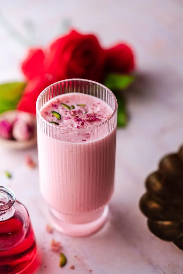 Rose Lassi.