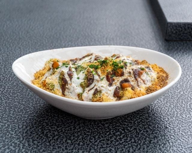 Samosa Chaat.