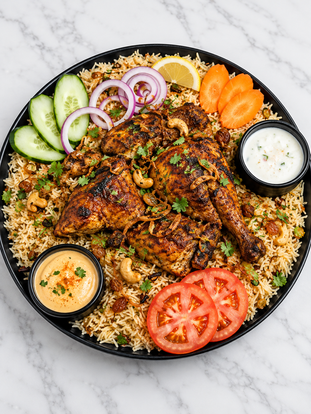 CHICKEN ROAST MANDI.