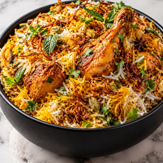 CHICKEN DUM BIRYANI