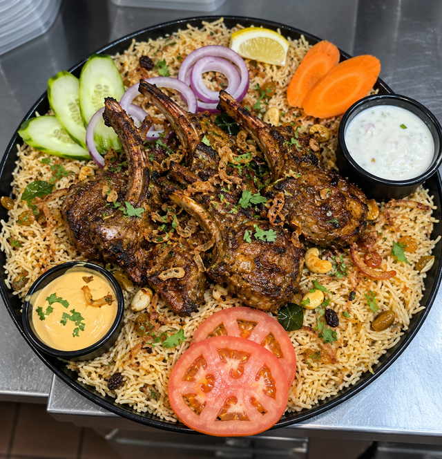 LAMB CHOPS MANDI.