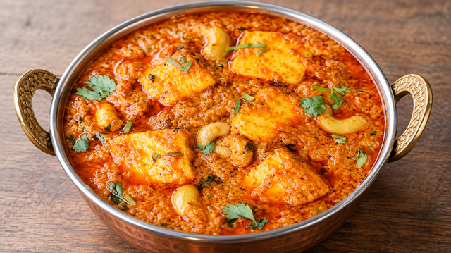 Kaju Paneer Masala.
