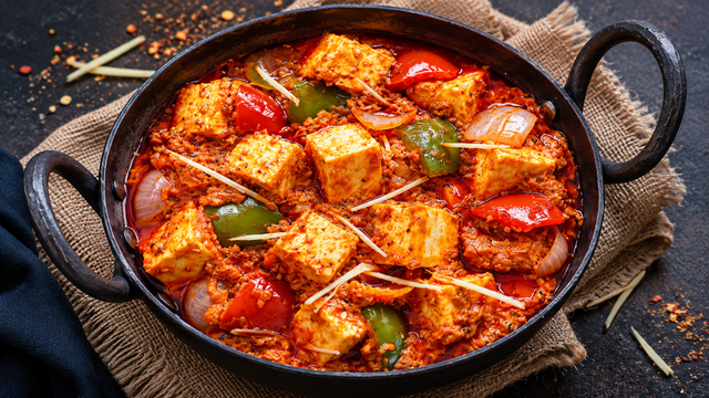 Karahi Paneer.