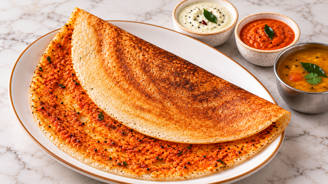 Benne Karam Dosa.