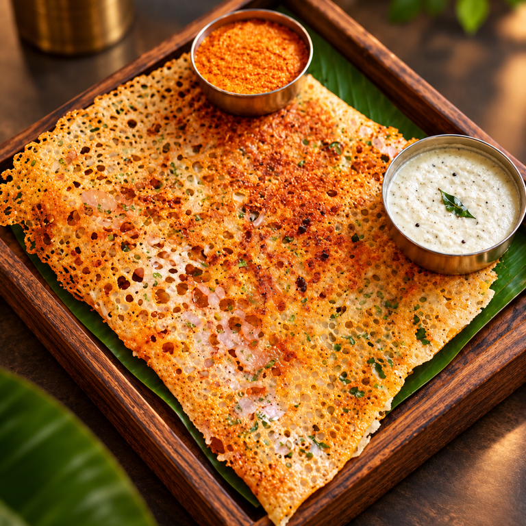 Delicious Rava Dosa Awaits