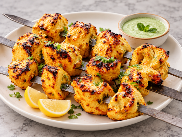 ZAFFRANI GRILLED CHICKEN.
