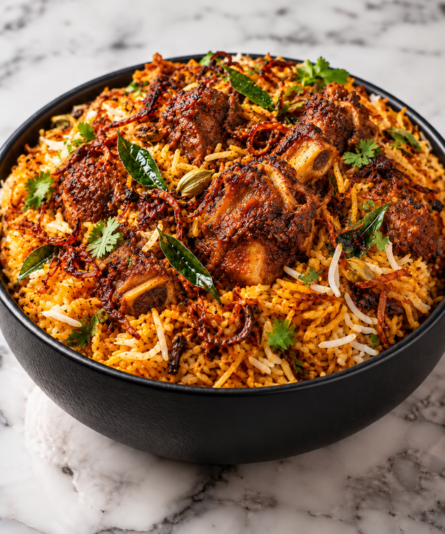 GOAT GHEE ROAST.