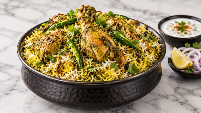 PACHI MIRCHI CHICKEN.