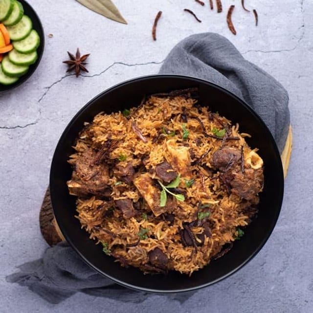 GOAT DUM BIRYANI.